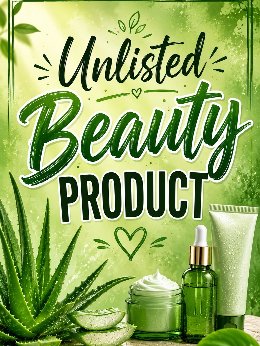 Unlisted Beauty Products